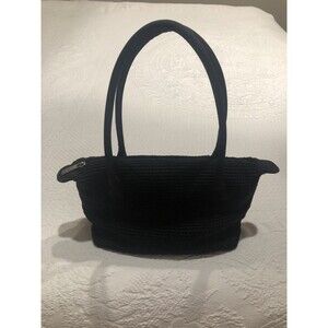 The Sak “ Elliott Lucca” small black crochet shoulder bag